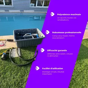 32-teiliges Schwimmbad-Druckset zur Lecksuche