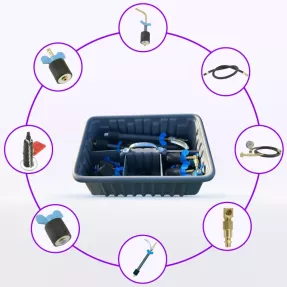 32-teiliges Schwimmbad-Druckset zur Lecksuche