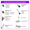 32-teiliges Schwimmbad-Druckset zur Lecksuche