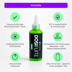 DOSIFUITE Fluorescein – Gebrauchsbereite Einzeldosis zur Leckortung
