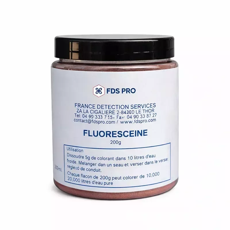 Fluorescein im Tiegel – UV-Farbstoff für präzise Lecksuche